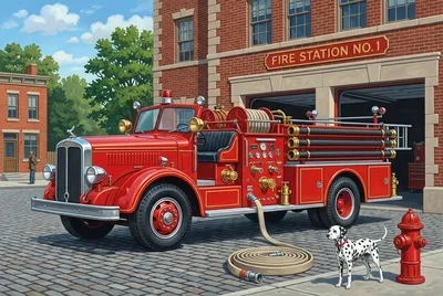 Fire Truck jigsaw puzzle