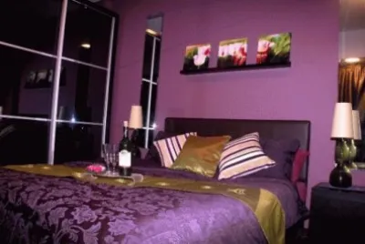 פאזל של Romantic Purple Bedroom