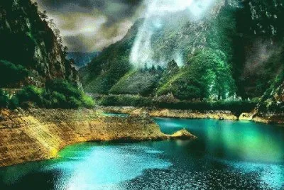 פאזל של Canyon Piva, na BÃ³snia e Herzegovina.