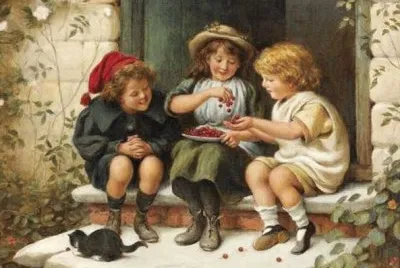 children playing