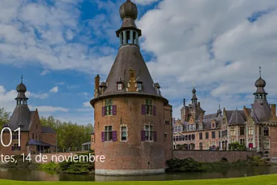 castillo de Ooidonk , Belgica jigsaw puzzle