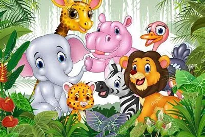 Rompecabezas de la selva
