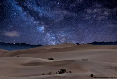 desierto noche