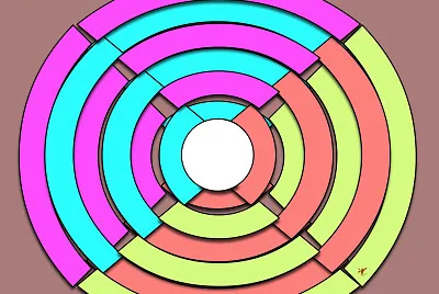 Cercles jigsaw puzzle