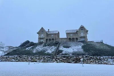 Villa Biscarrosse sous la neige 10 01 24