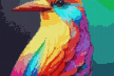 Rainbow Bird jigsaw puzzle