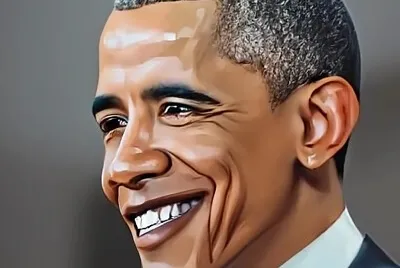 Obama mewing