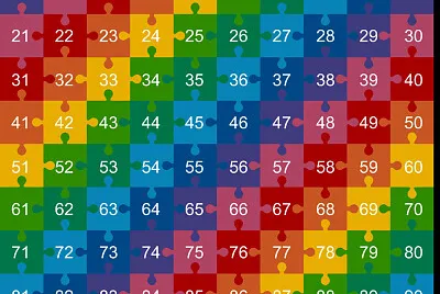 פאזל של NUMBERS