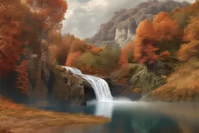 nature waterfall