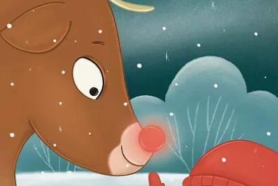 Rudolph and Monica jigsaw puzzle