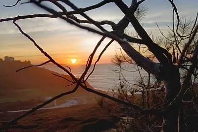 Coucher de soleil Bidart-Guétary