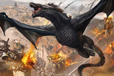 drogon jigsaw puzzle