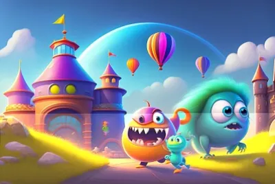 פאזל של Monstro Discord BG