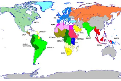 Blocos Econômicos jigsaw puzzle
