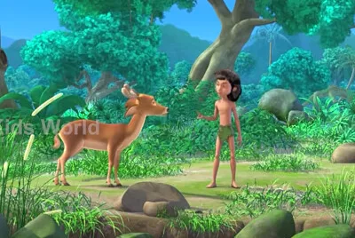 Mowgli and Choo Chip jigsaw puzzle