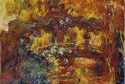 Monet le pont japonais 1920