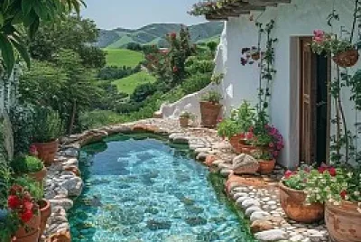 With pool