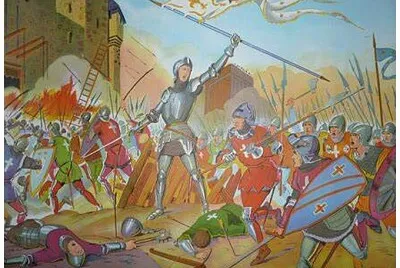 Jeanne d 'Arc délivre Orléans