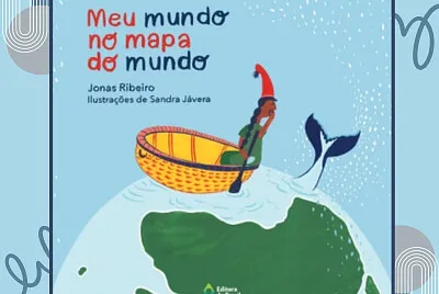 Meu mundo no mapa do mundo jigsaw puzzle