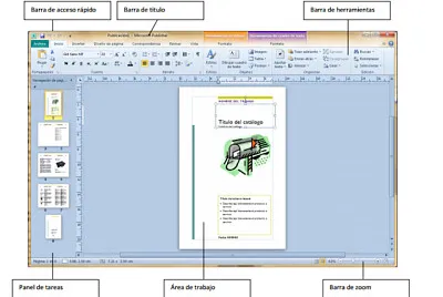 Ventana de Publisher 2010 jigsaw puzzle