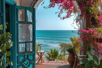 Casa y mar