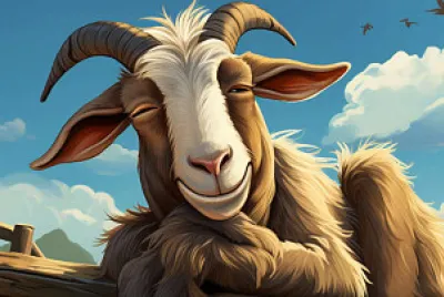 Irene the goat jigsaw puzzle