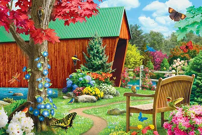 Couleurs du printemps jigsaw puzzle