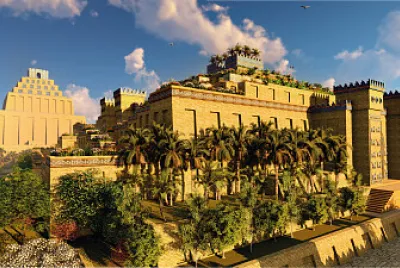 Jardins Suspensos da Babilônia