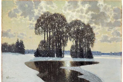 Wilhelm Purvitis Hiver 1910