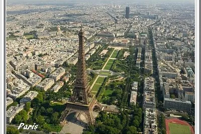 Paris vu d 'avion