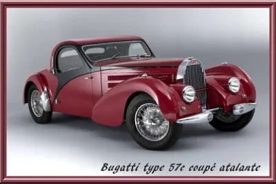 Bugatti type 57c coupé atalante