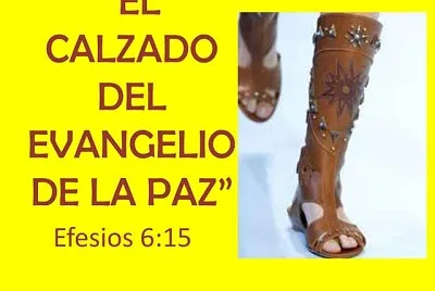 calzado del evangelio