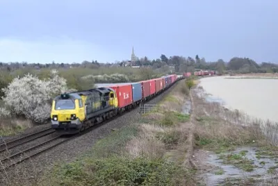 Floods at Kings Sutton jigsaw puzzle