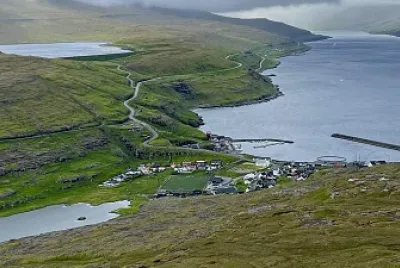 View over Eioi, Faroe Islands jigsaw puzzle