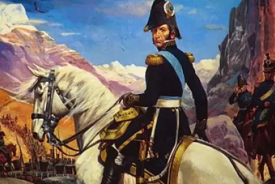 Cruce de Los Andes Jose de San Martin