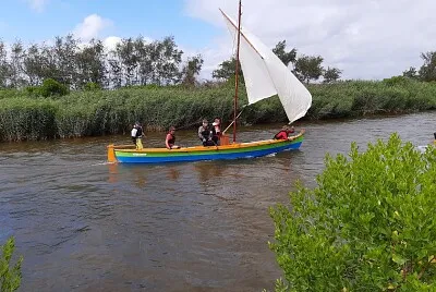 Pinasse à voile Ville Le Teich