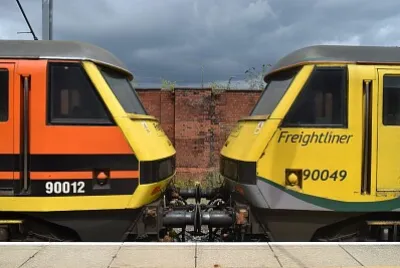 Class 90 's at Rugby jigsaw puzzle