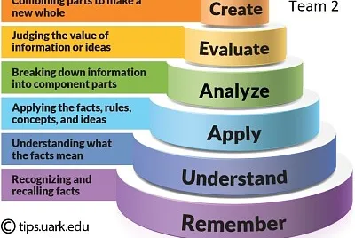 Bloom 's Taxonomy Team 2