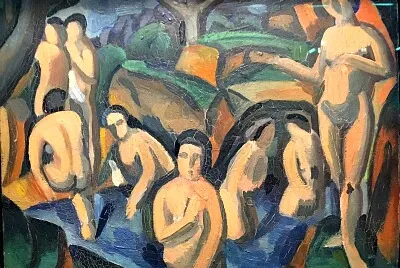 פאזל של Derain les Baigneuses 1908