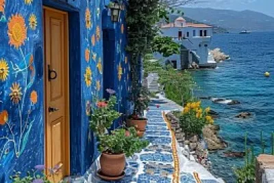 Arte frente al mar jigsaw puzzle