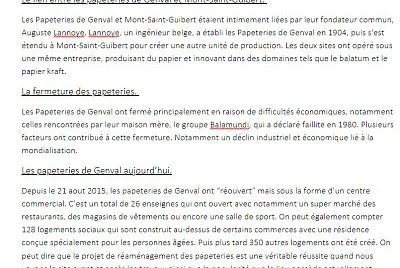 texte MSG