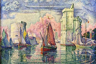 Signac port de la Rochelle jigsaw puzzle