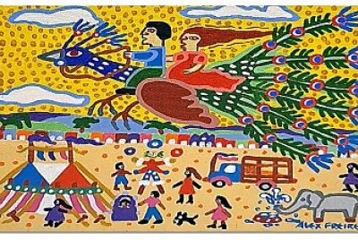 Pavão Misterioso jigsaw puzzle