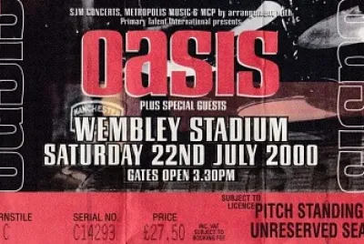 Oasis awembley Stadium