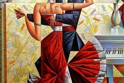 The seductive cubism of the artist Georgy Kurasov jigsaw puzzle