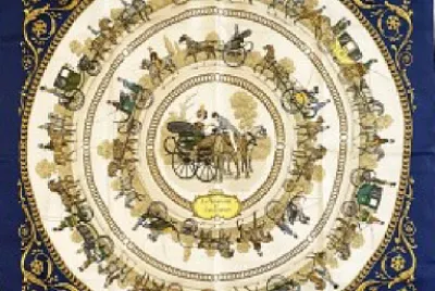 promenade de Longchamp bleu marine