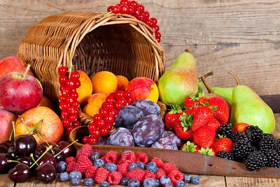 cesta de frutas