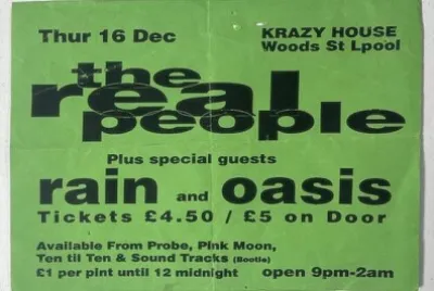 פאזל של The real people, rain and Oasis