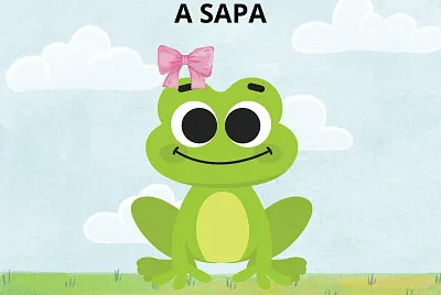 A SAPA COM LAÇO