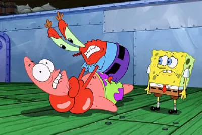 פאזל של Mr Krabs and Patrick
